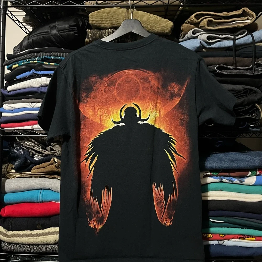 Hanes Black and Orange Graphic Tee - Picture 4 of 4